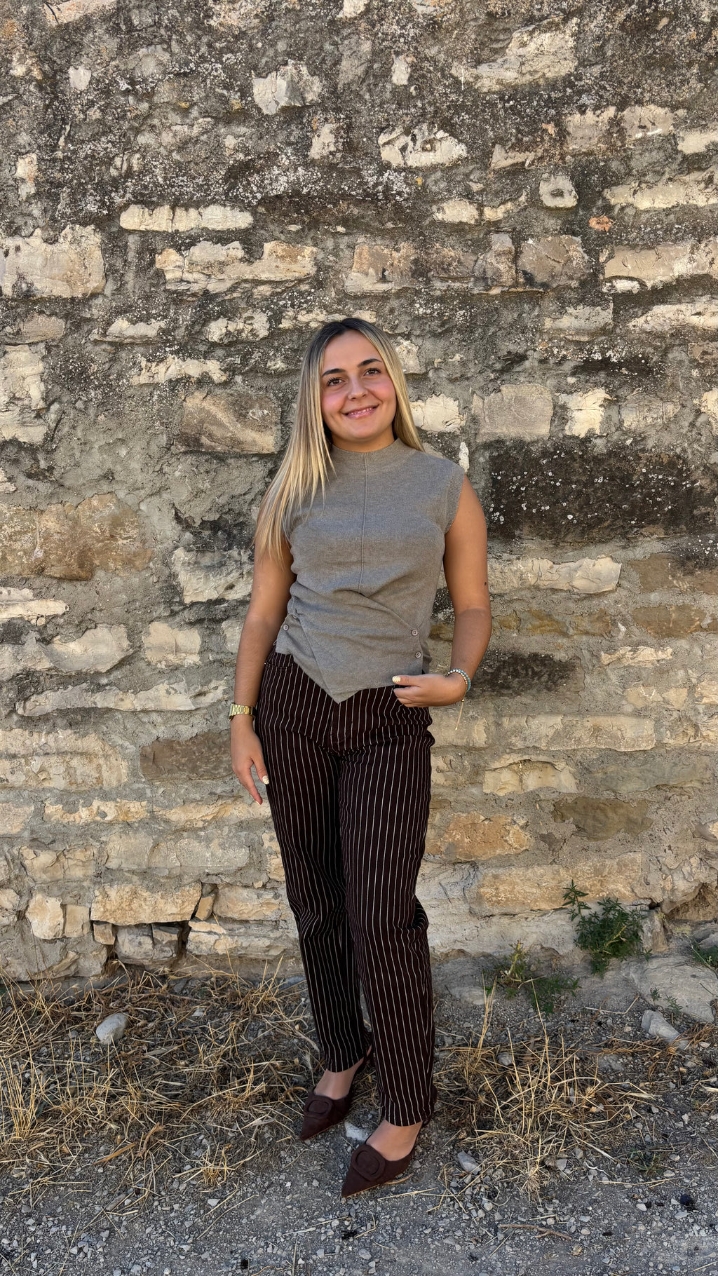 Pantalón rayas