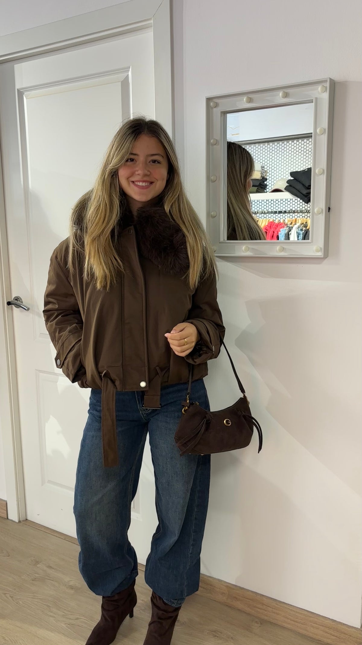 Boomber anorak pelo