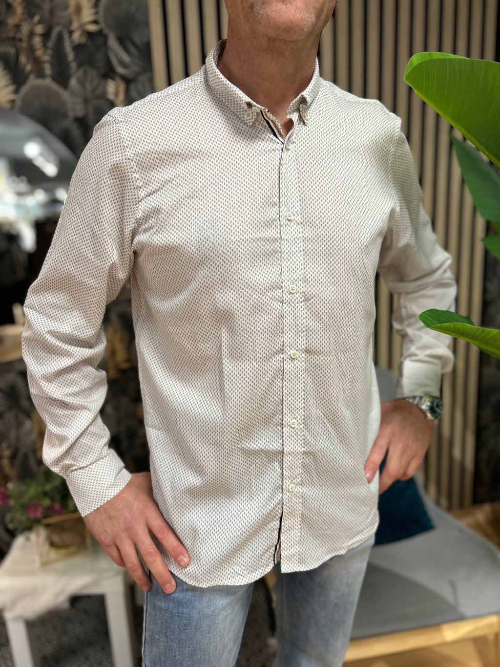 Camisa beige