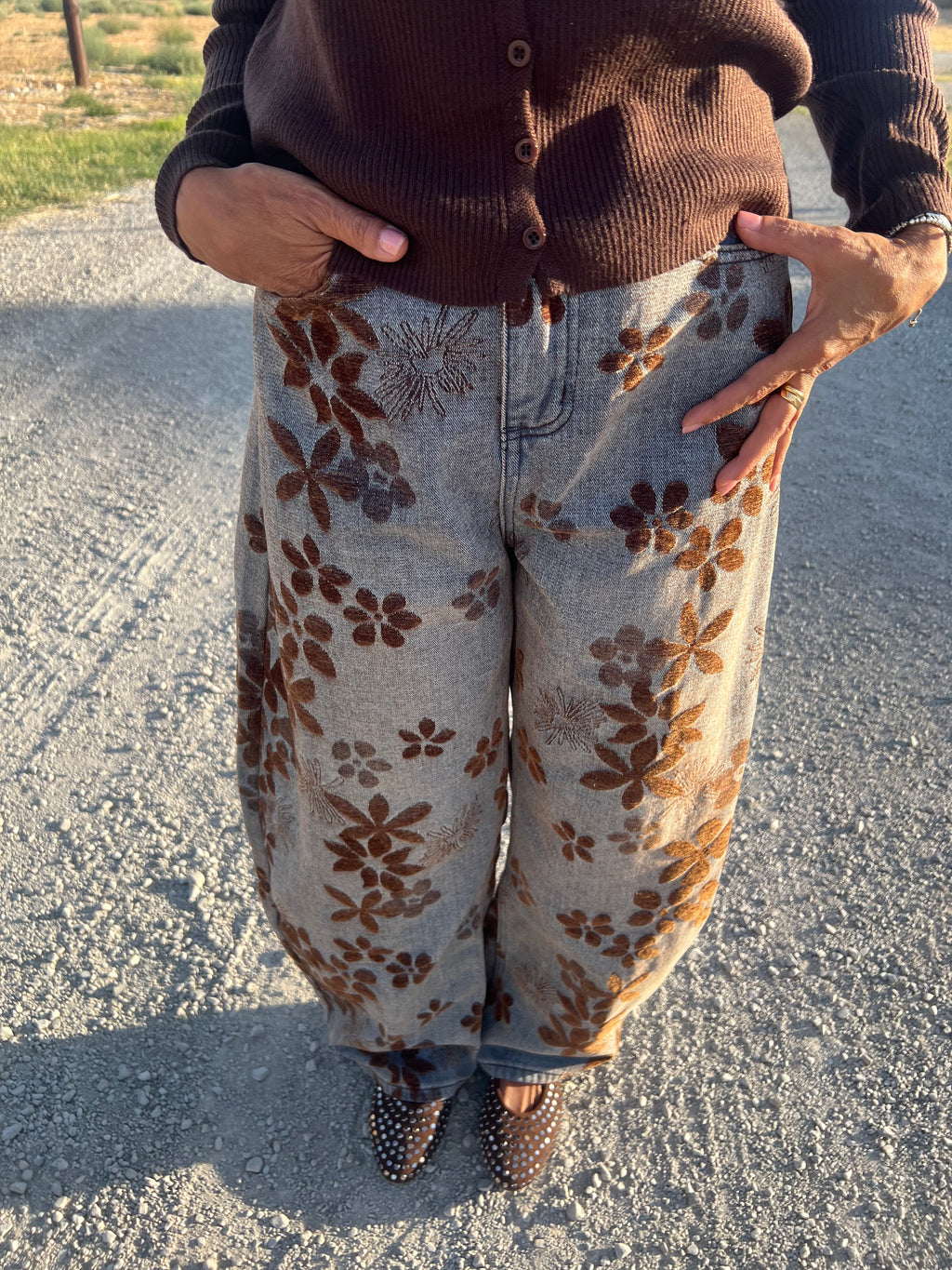 Pantalón flores