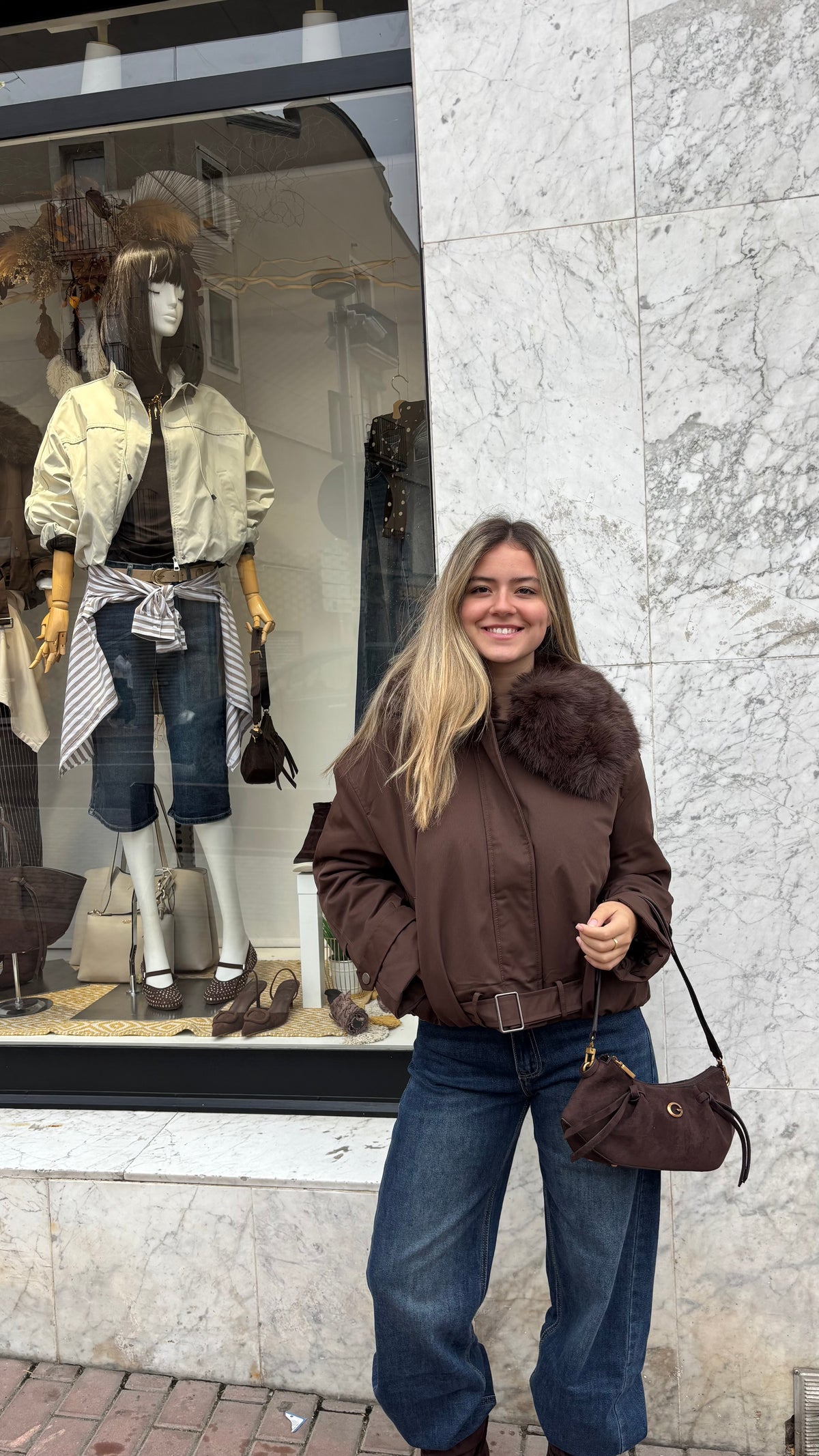 Boomber anorak pelo