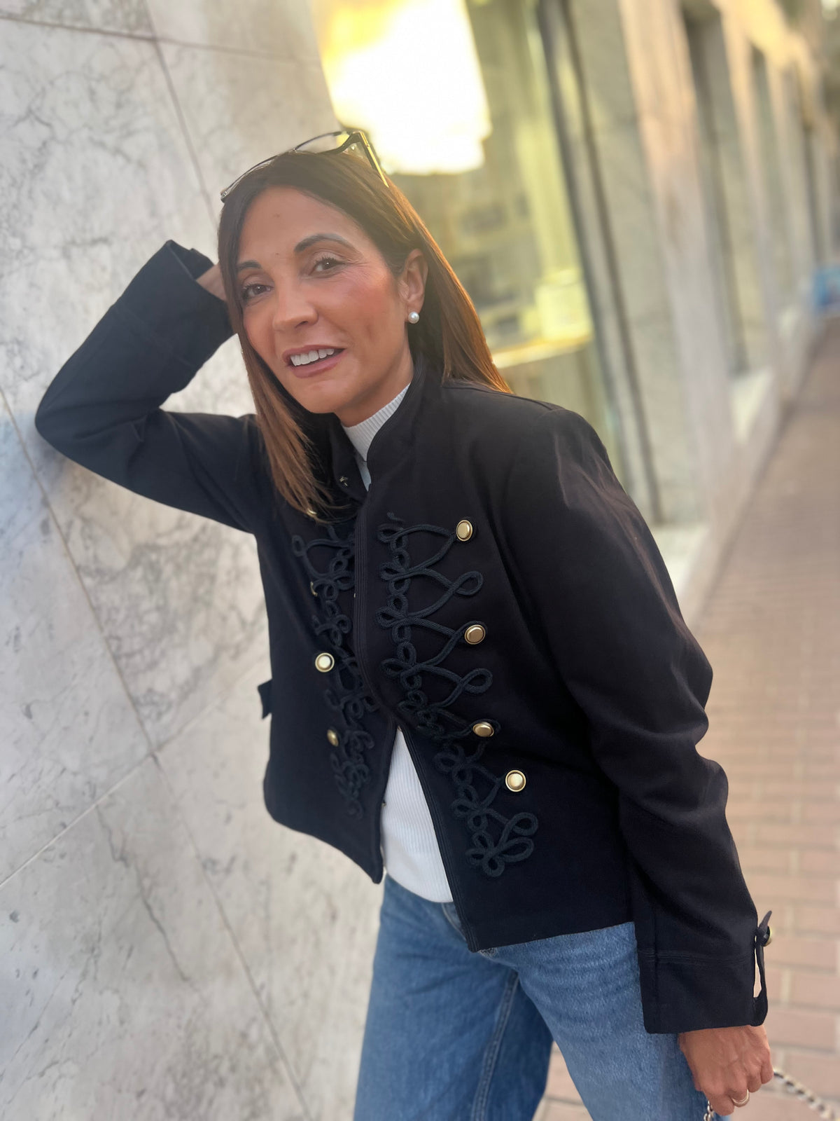 Chaqueta alamares