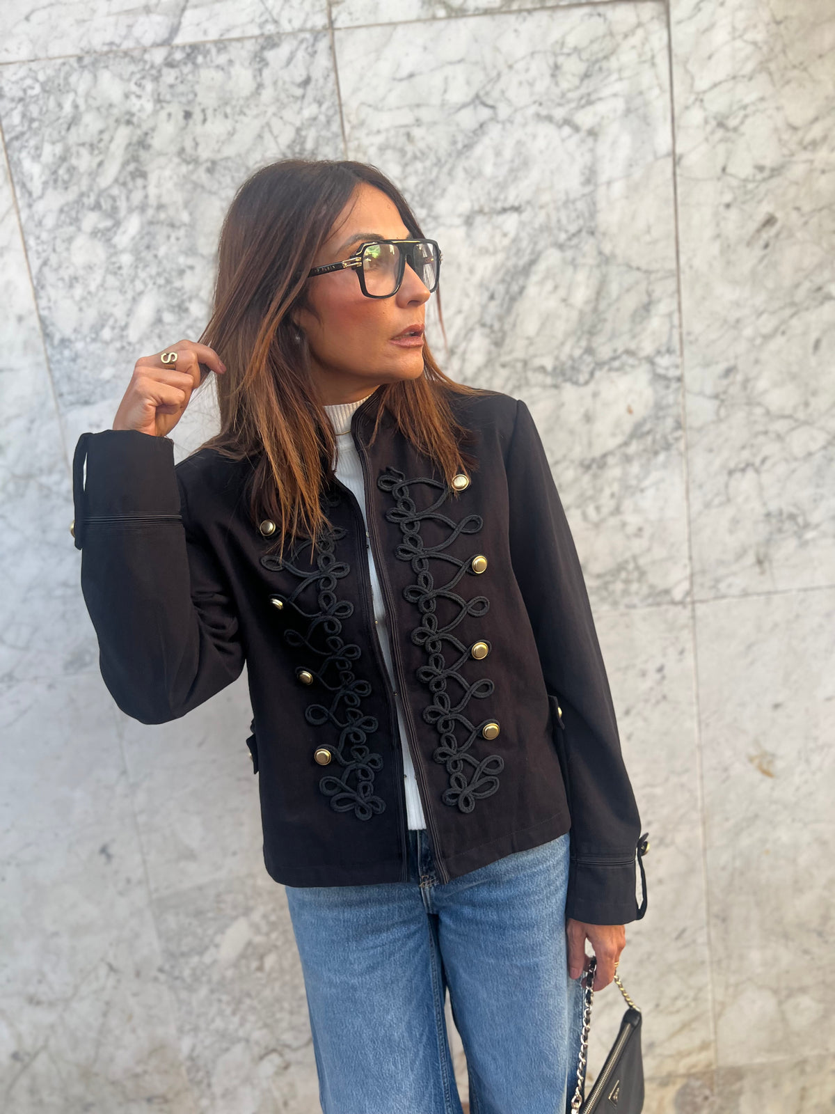 Chaqueta alamares