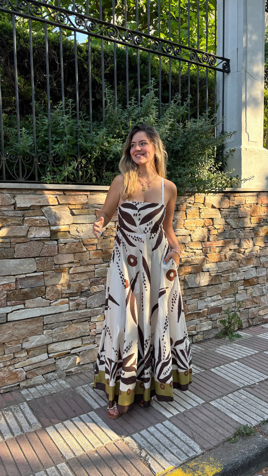 Vestido safari