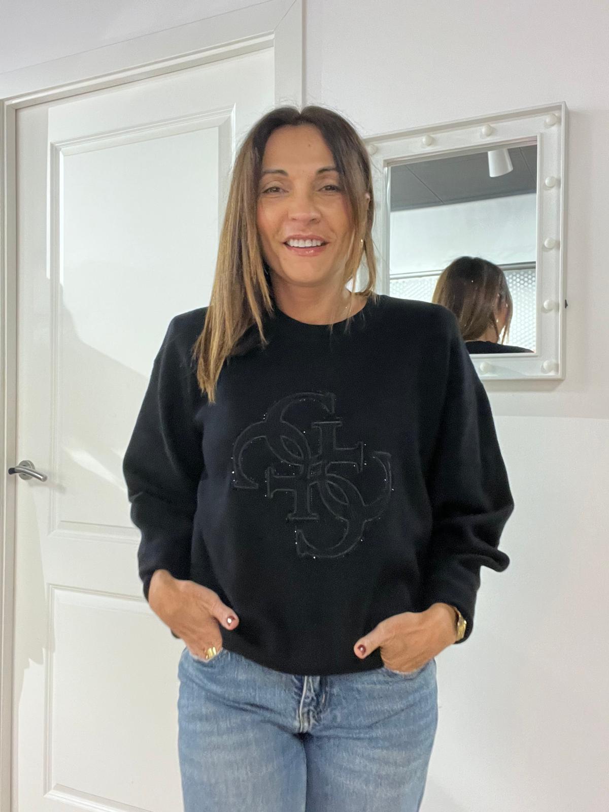 Sudadera guess logo