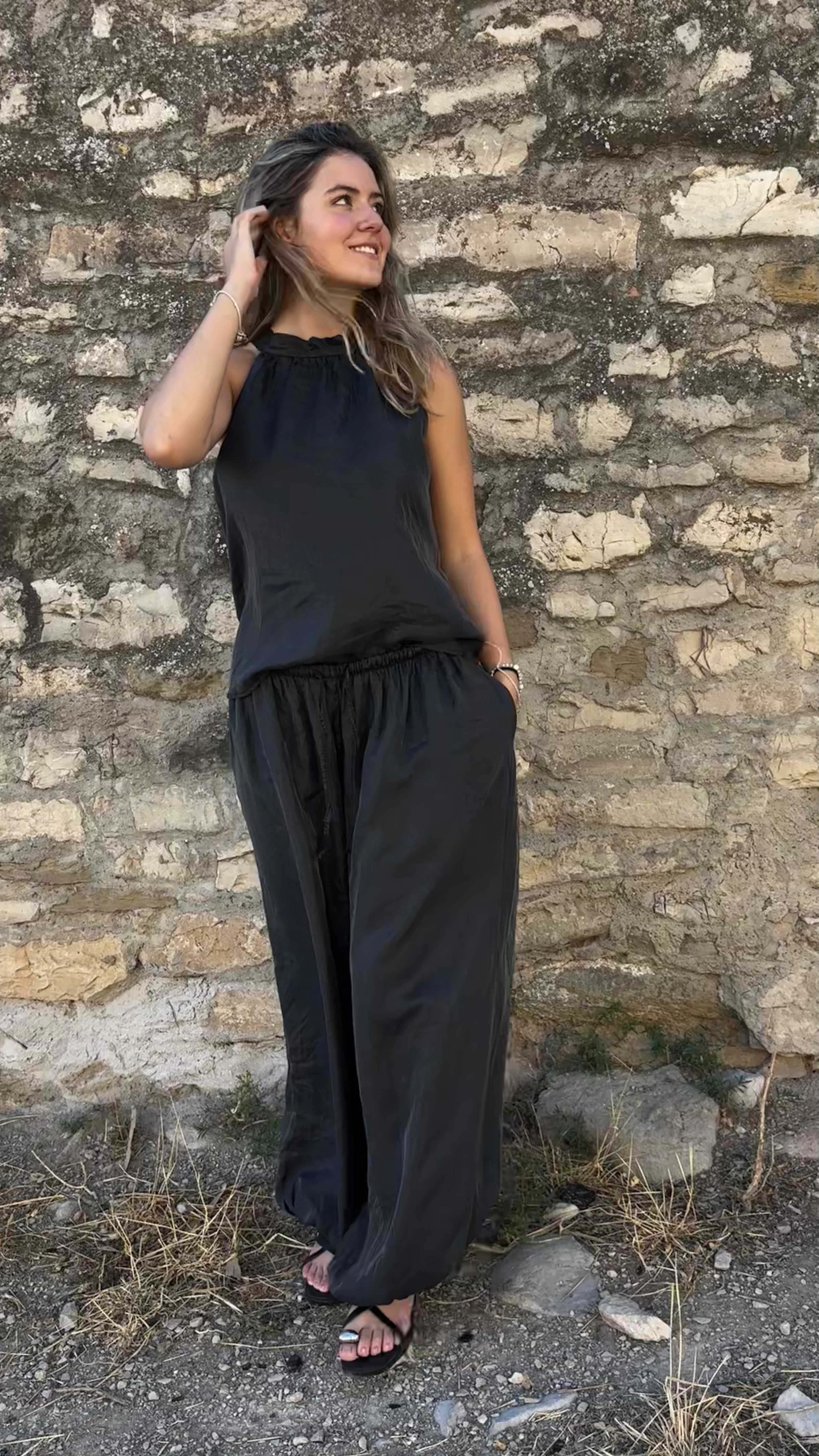 Top halter brillo