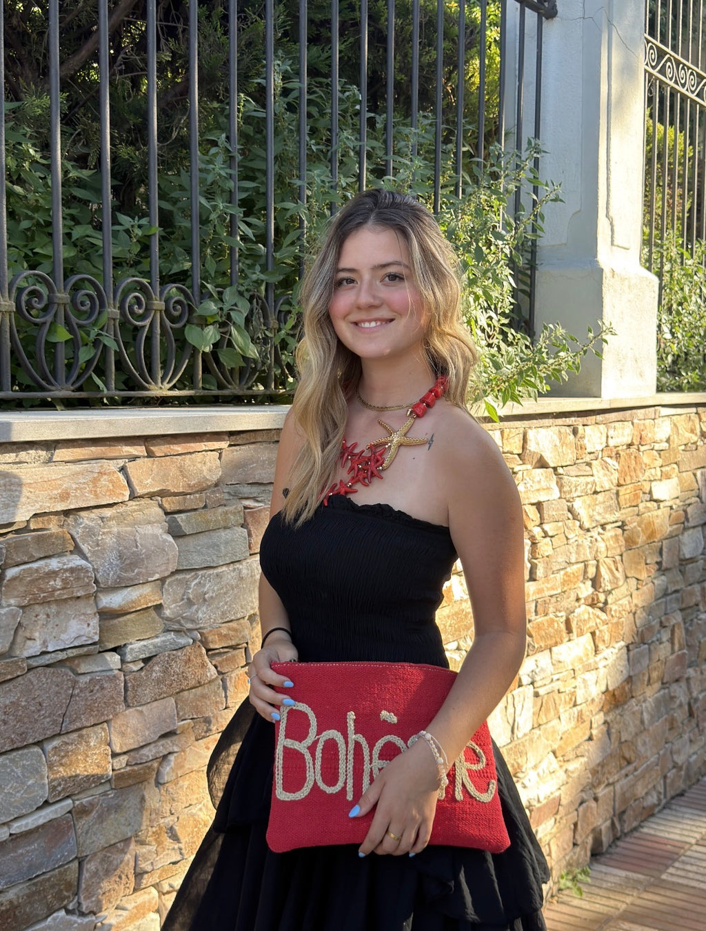 Vestido fruncido vuelo