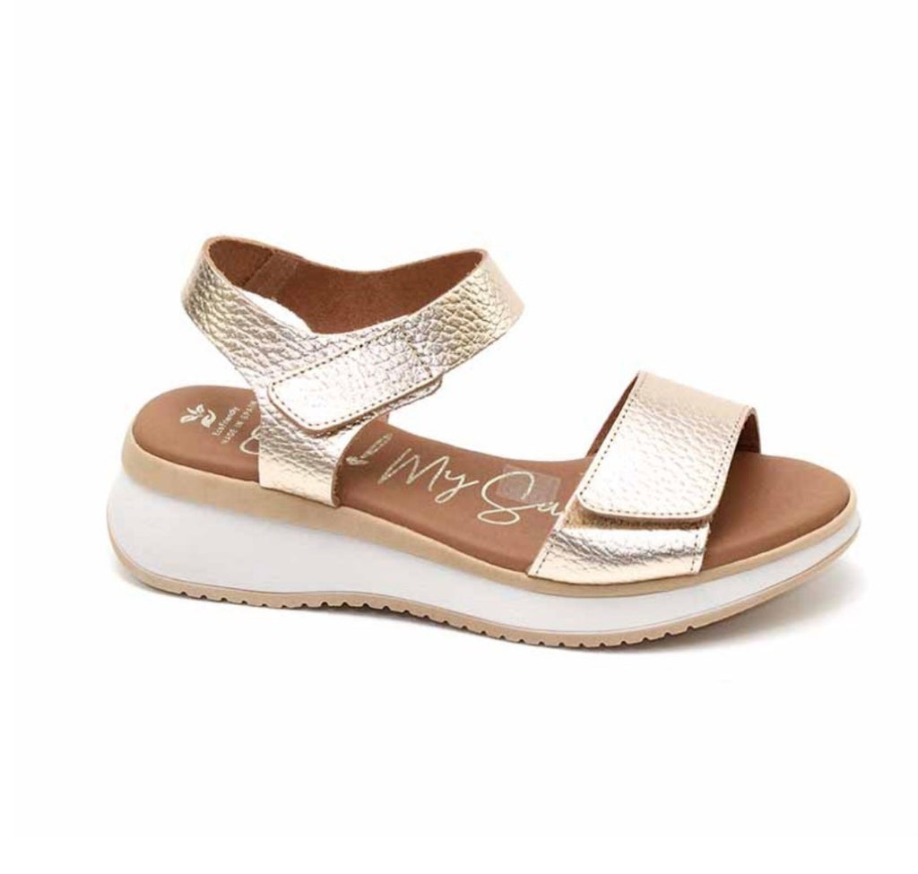 Sandalias piel