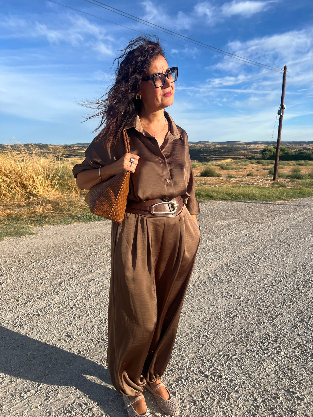 Pantalón satén