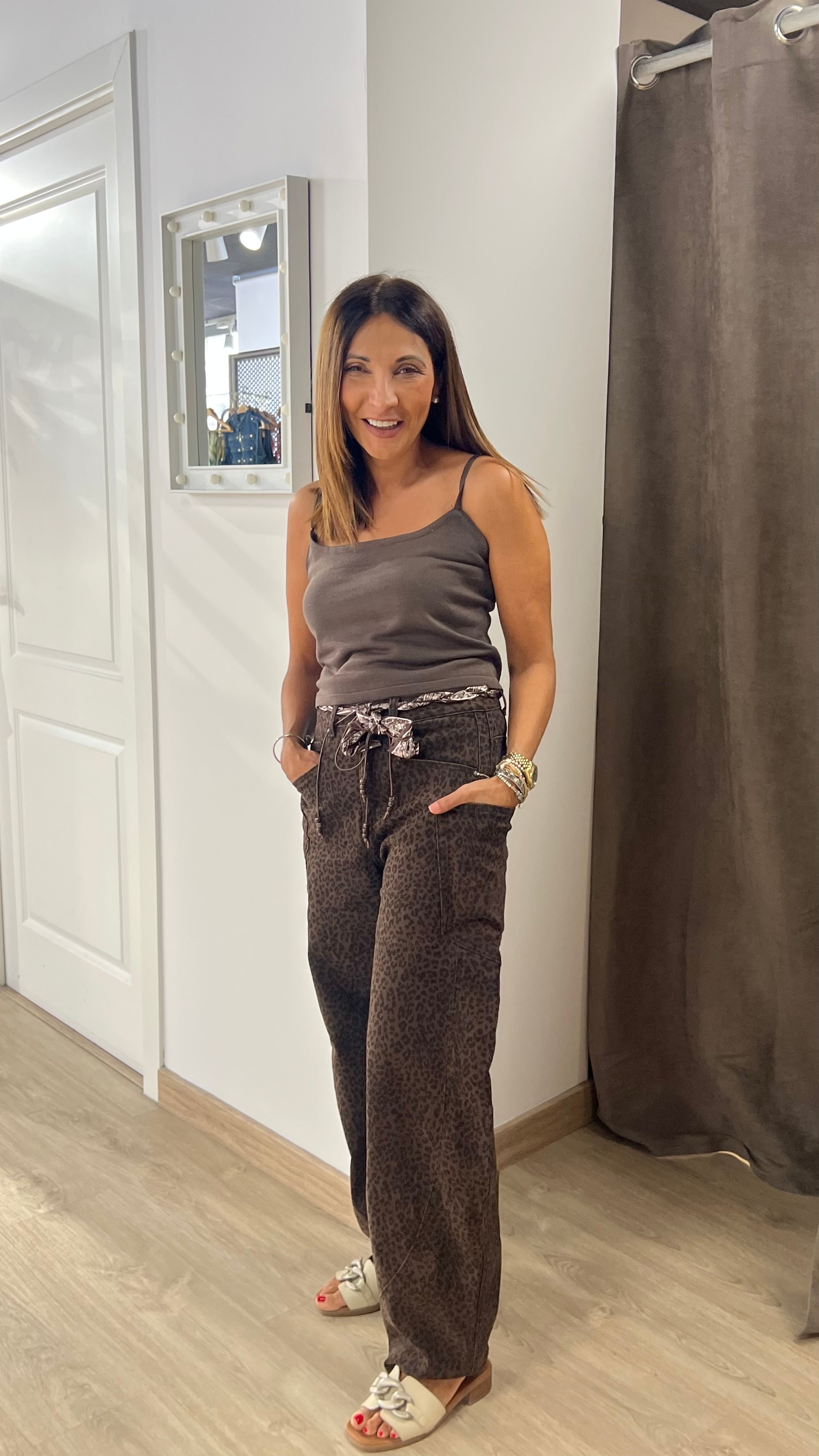 Pantalón animal print
