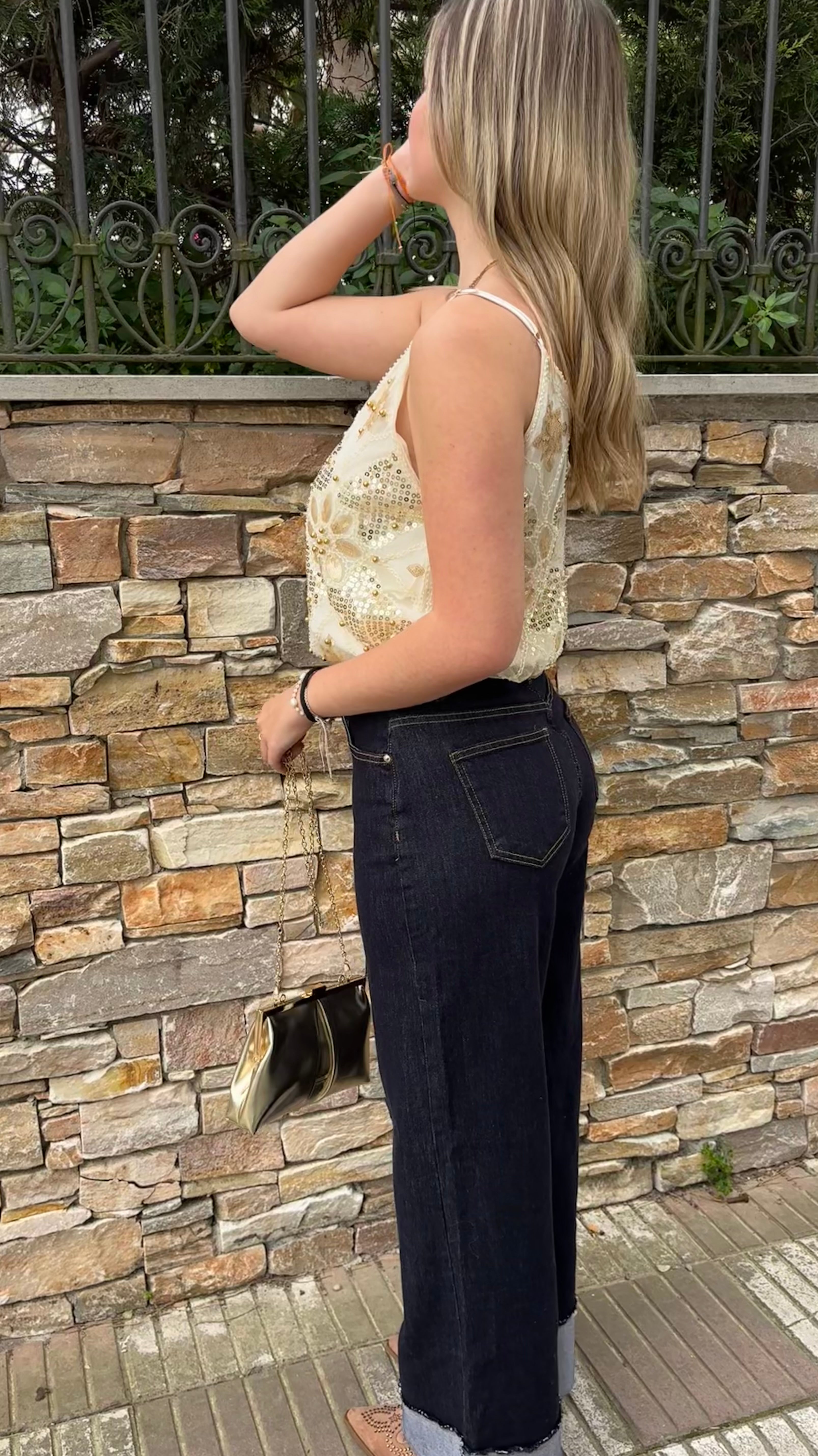 Blusa tirante boho