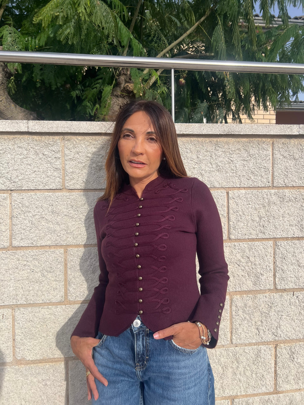 Chaqueta punto napoleónica