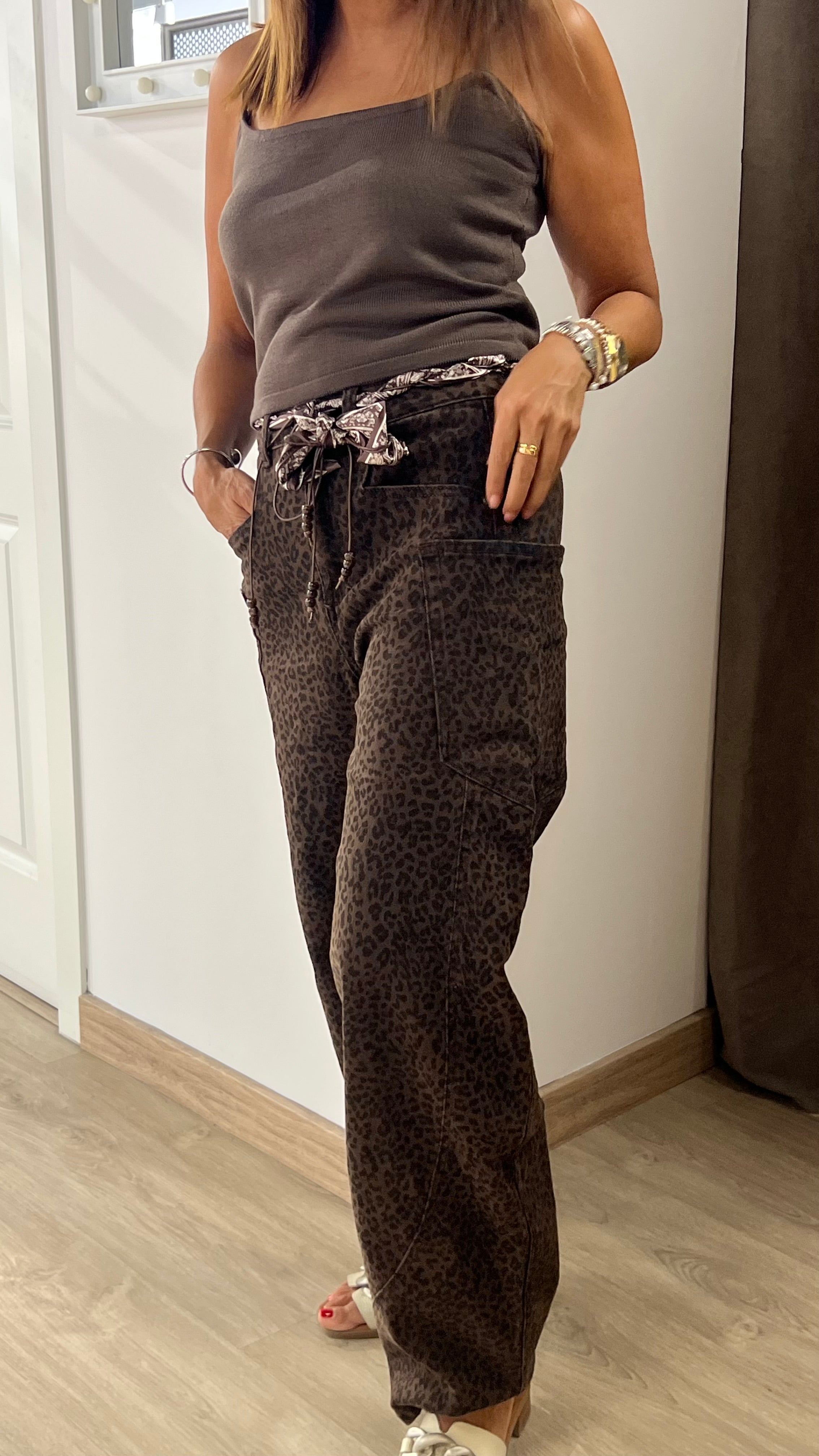 Pantalón animal print