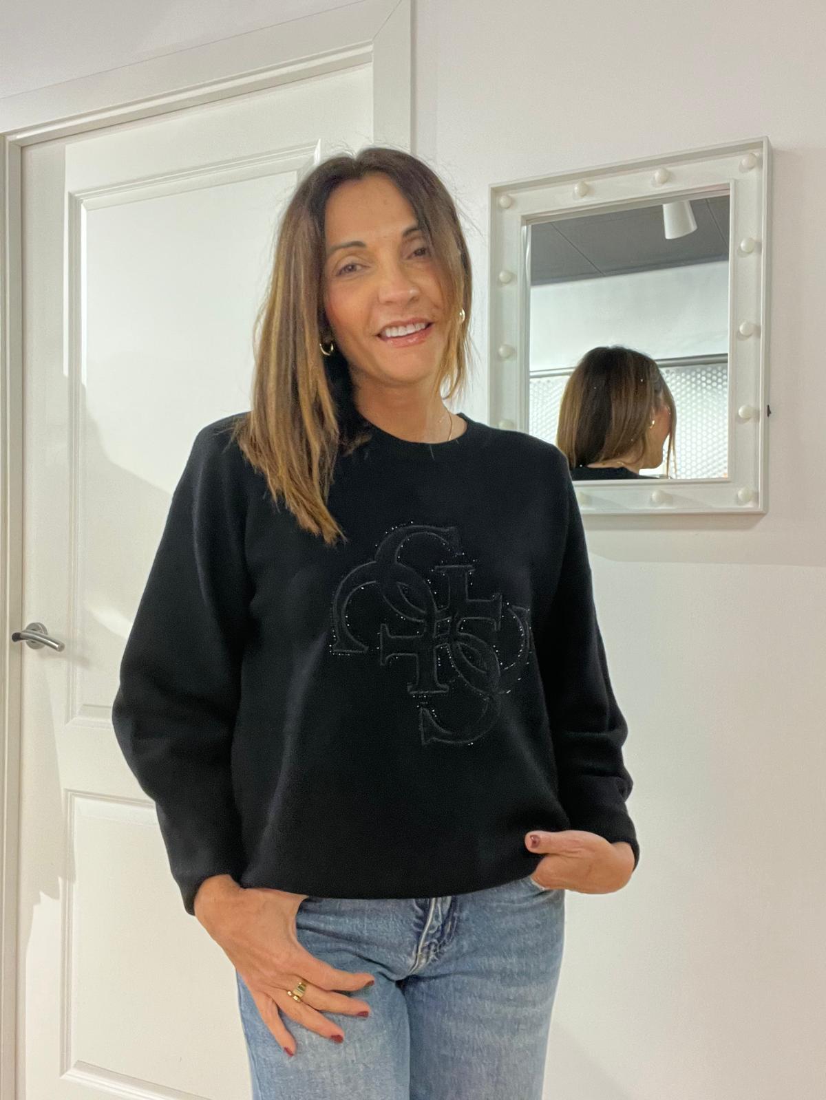 Sudadera guess logo