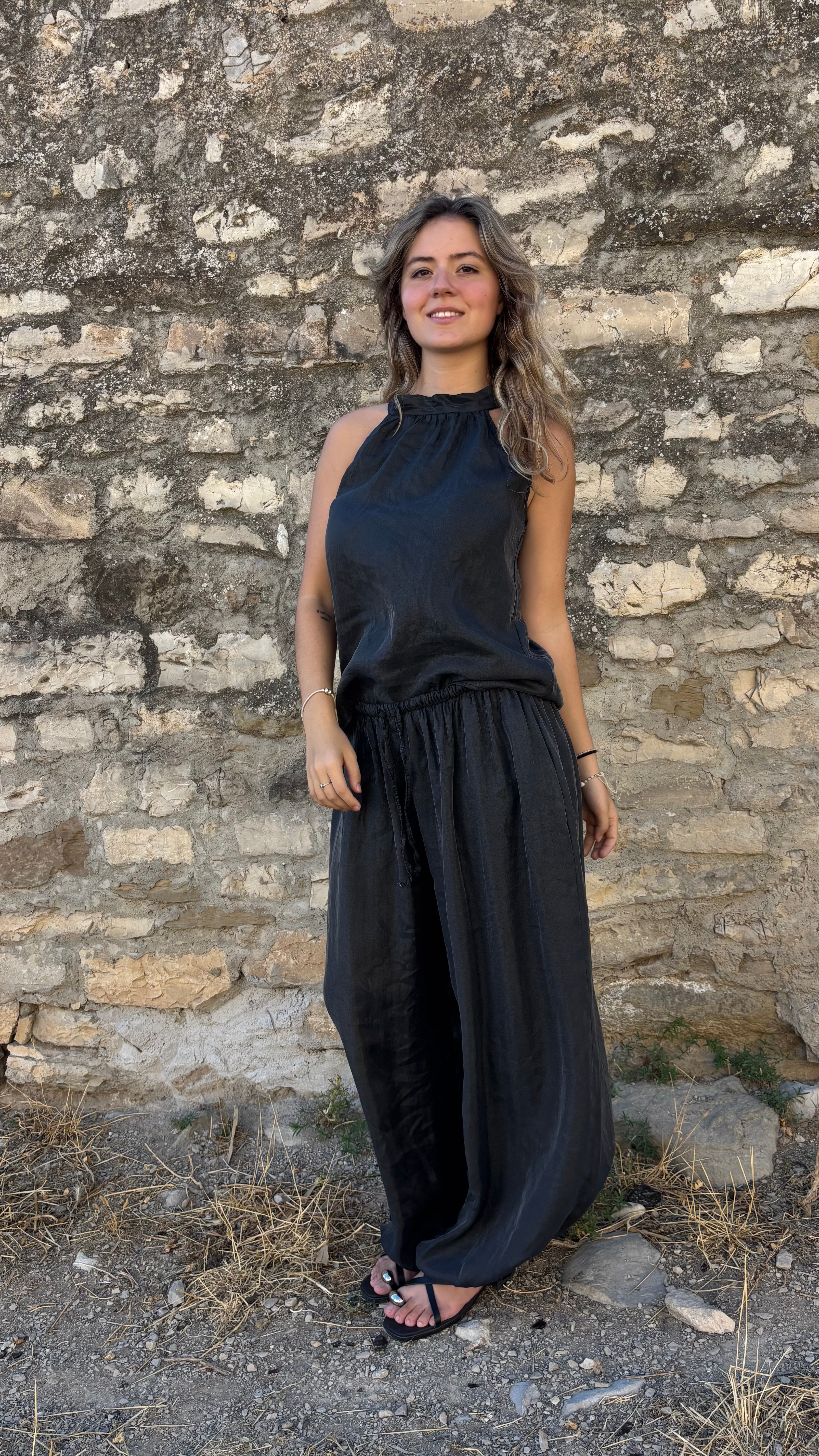 Top halter brillo