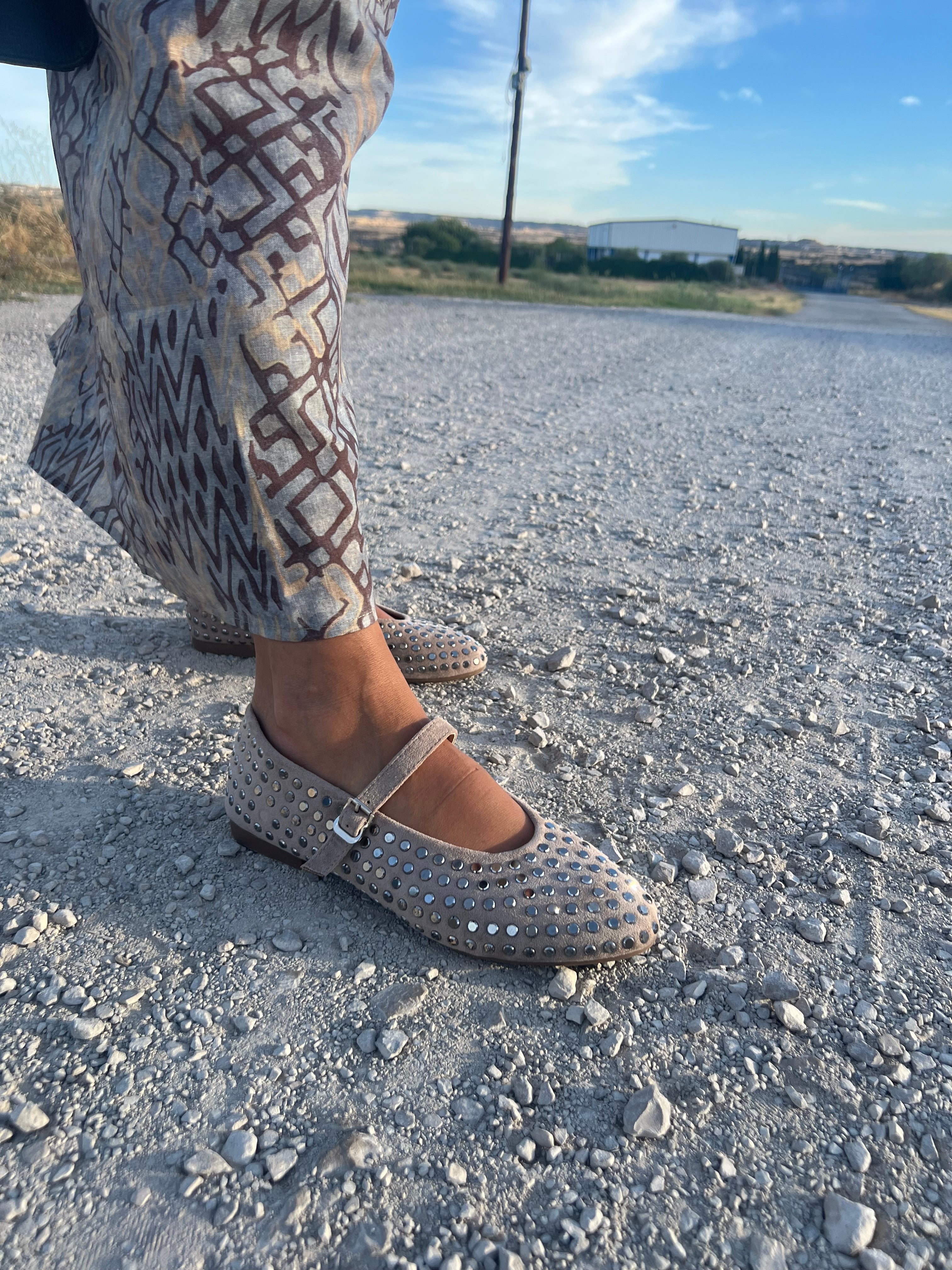 Falda estampada