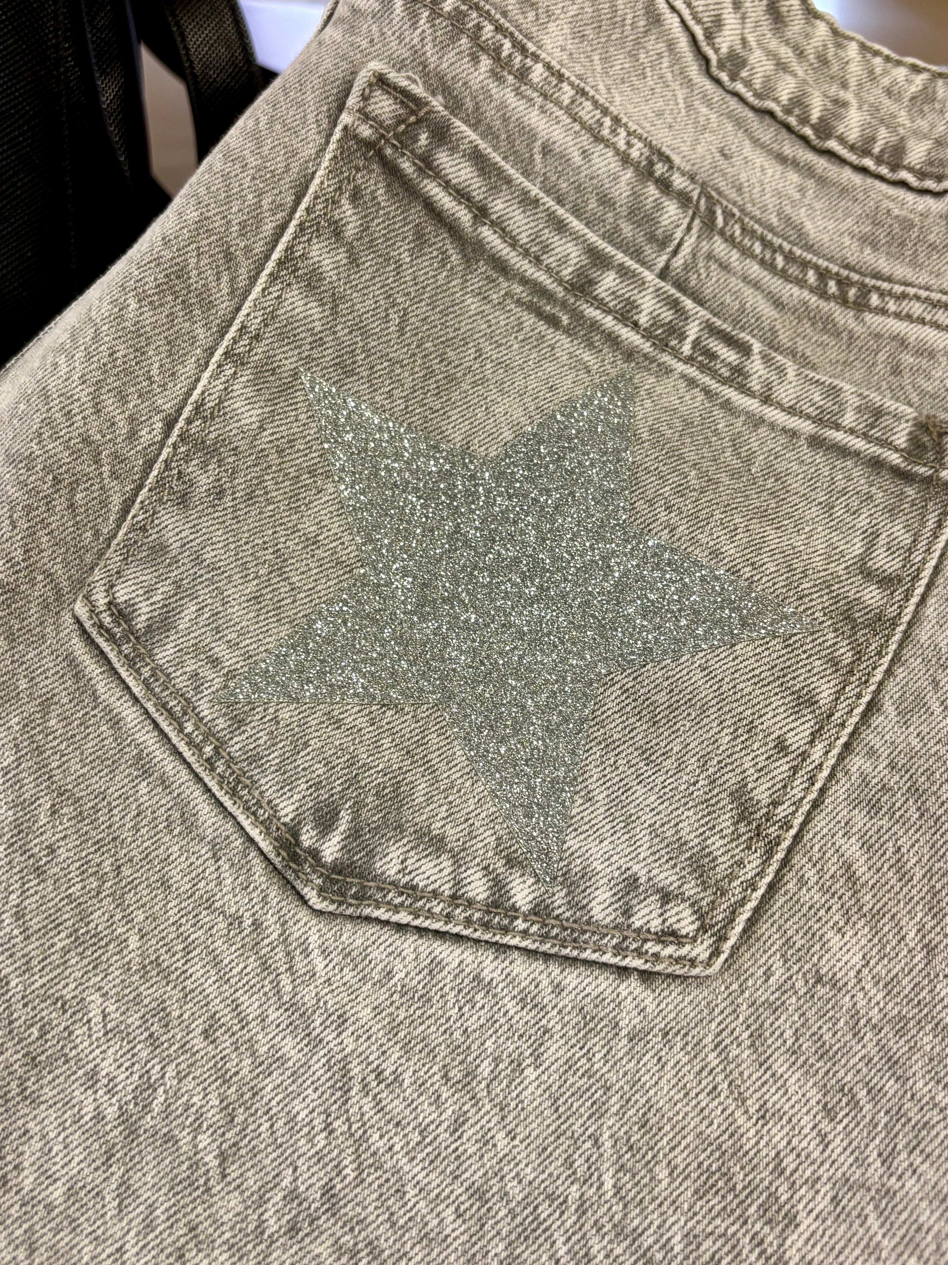 Vaqueros gris estrella