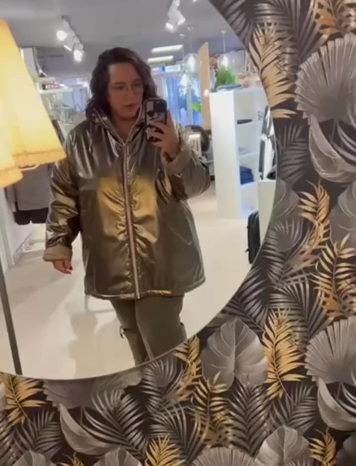 Anorak metalizado